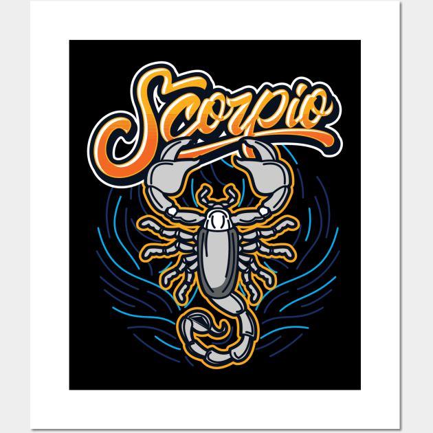 Zodiac SCORPIO Fingerprint Series Wall Art by ZODIAC HOLIC